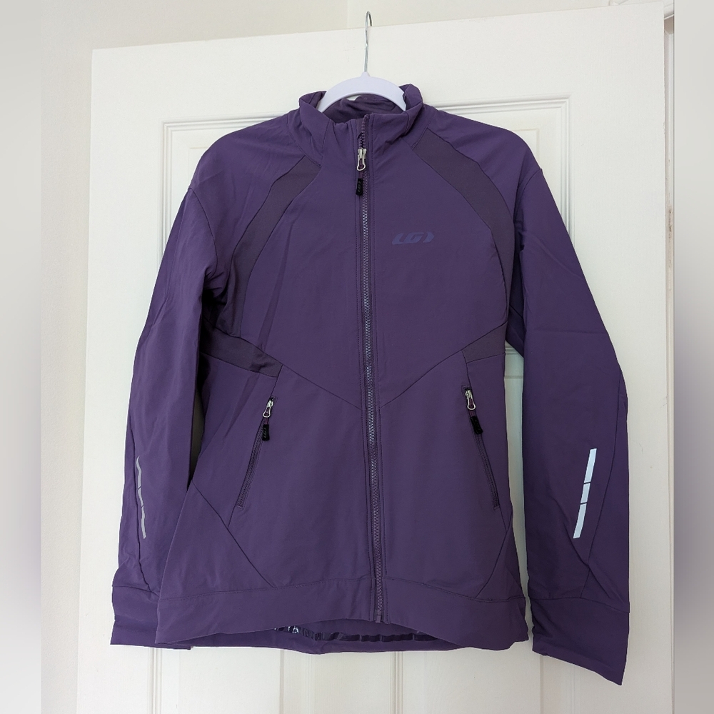 NWT Louis Garneau Women's Purple Cycling Jacket